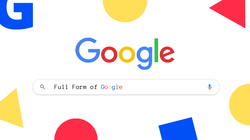 full form of google