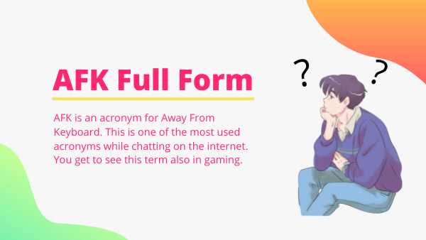 Afk meaning in chat