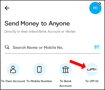 how to transfer money from paytm wallet to google pay
