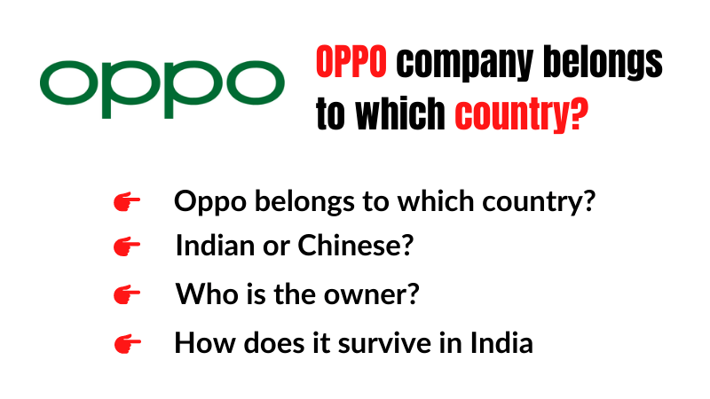 You are currently viewing OPPO company belongs to which country?