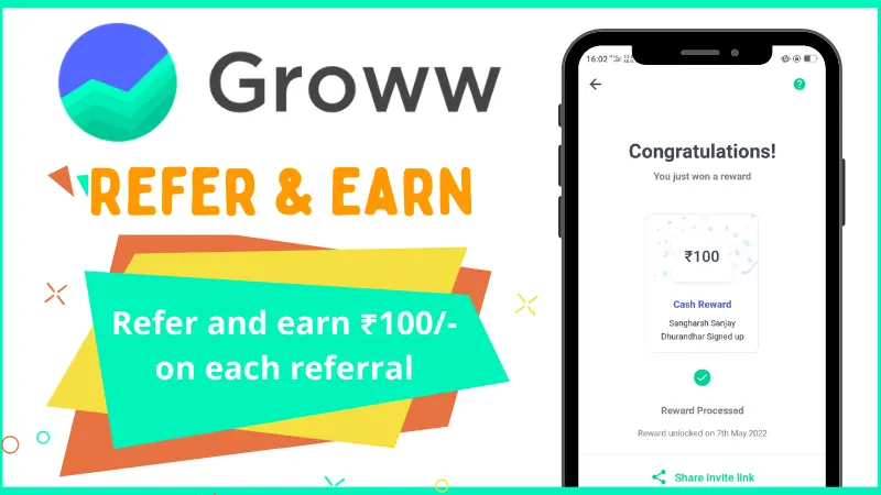 You are currently viewing How to refer and earn on Groww app | Get ₹100 per referral