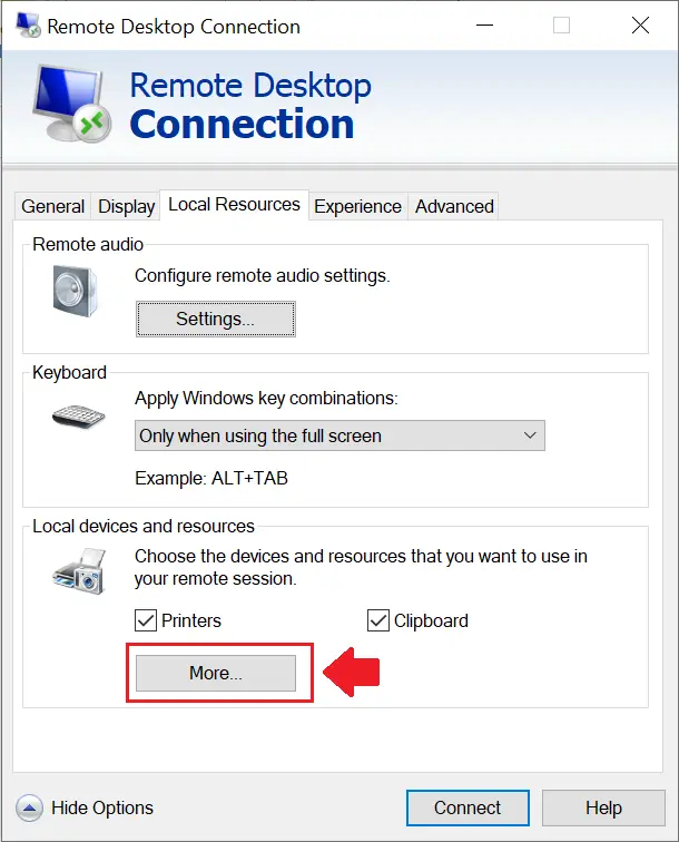 how to transfer files from local to remote desktop