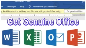 Read more about the article How to remove “Get genuine Office” notification on Office app?